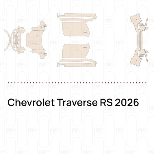 Voorgesneden PPF Chevrolet Traverse RS 2026