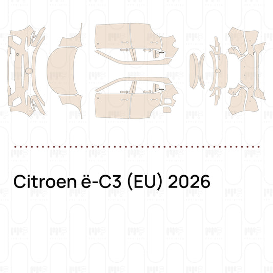 Voorgesneden PPF Citroen ë-C3 (EU) 2026
