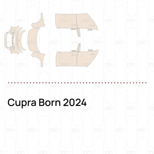 Voorgesneden PPF Cupra Born 2024