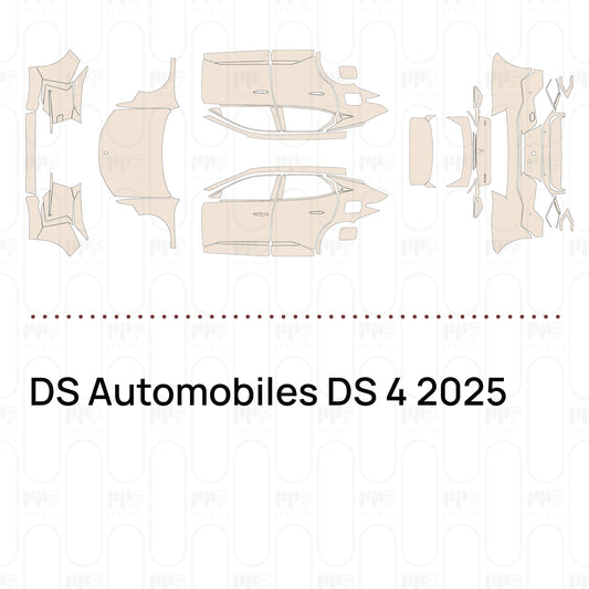 DS Automobiles DS 4 2025 – Voorgesneden PPF-lakbeschermingsfolie