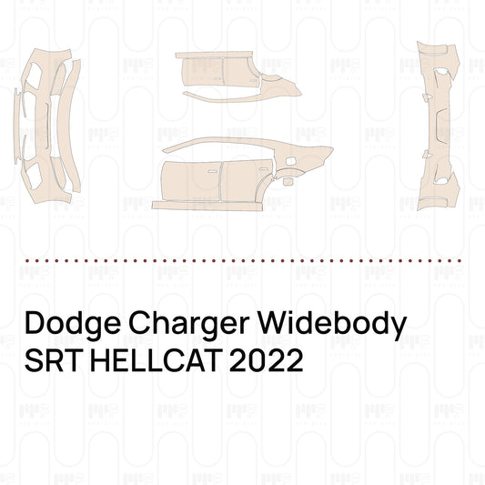 Voorgesneden PPF Dodge Charger Widebody SRT HELLCAT 2022