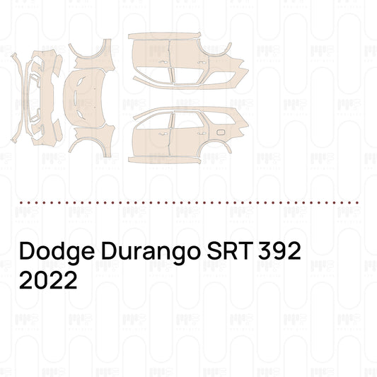 Voorgesneden PPF Dodge Durango SRT 392 2022