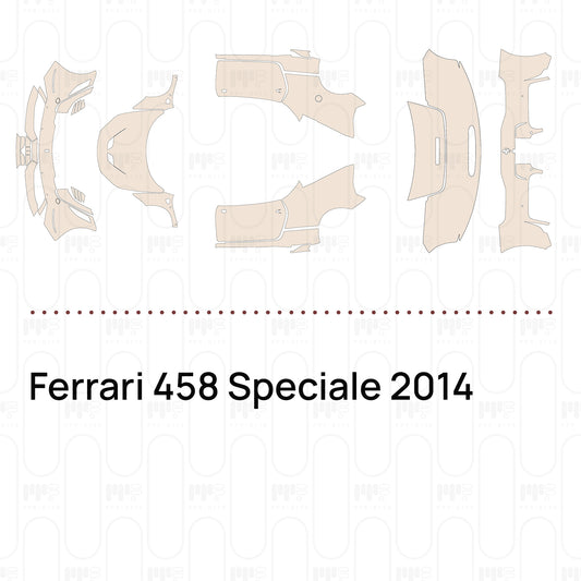 Voorgesneden PPF Ferrari 458 Speciale 2014