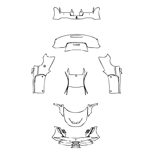 Pre-Cut PPF Ferrari 458 Speciale 2015 - PPF-Kits