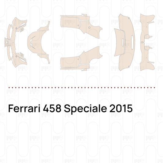 Voorgesneden PPF Ferrari 458 Speciale 2015