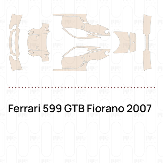 Voorgesneden PPF Ferrari 599 GTB Fiorano 2007