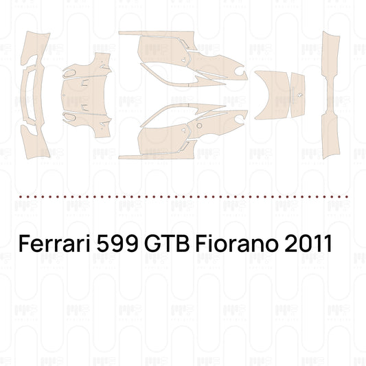 Voorgesneden PPF Ferrari 599 GTB Fiorano 2011