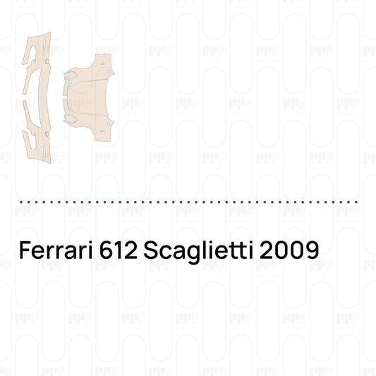 Voorgesneden PPF Ferrari 612 Scaglietti 2009
