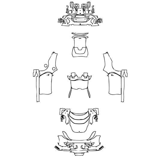 Pre-Cut PPF Ferrari 812 competizioneA 2023 - PPF-Kits