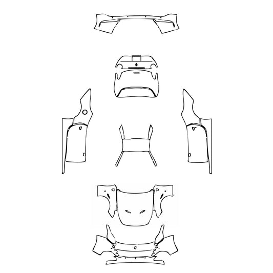 Pre-Cut PPF Ferrari California T 2015 - PPF-Kits