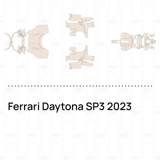 Voorgesneden PPF Ferrari Daytona SP3 2023