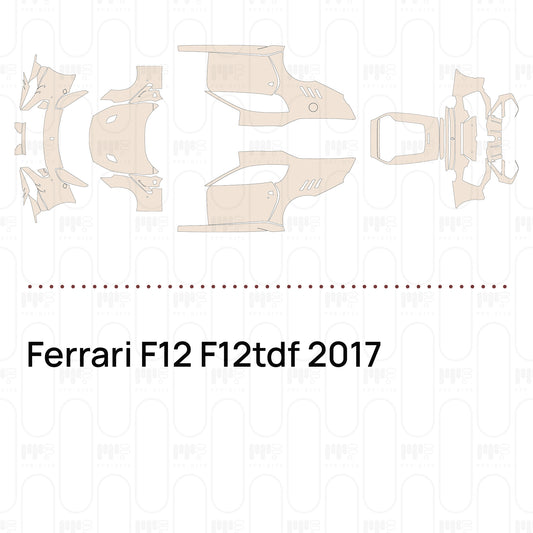 Voorgesneden PPF Ferrari F12 F12tdf 2017