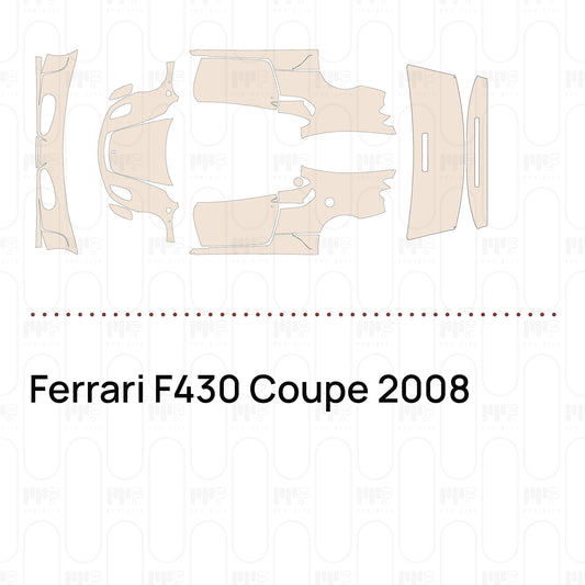 Voorgesneden PPF Ferrari F430 Coupe 2008