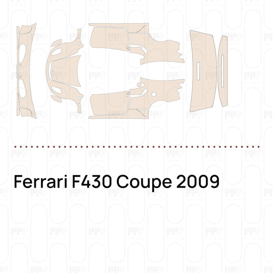 Voorgesneden PPF Ferrari F430 Coupe 2009