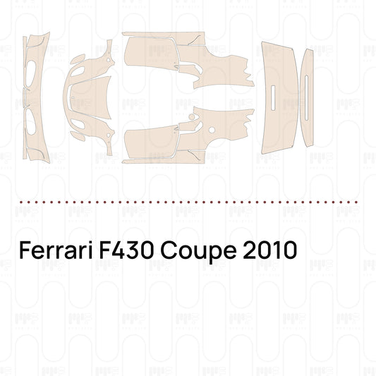 Voorgesneden PPF Ferrari F430 Coupe 2010