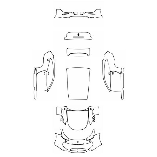 Pre-Cut PPF Ferrari GTC4Lusso GTC4Lusso T 2018 - PPF-Kits