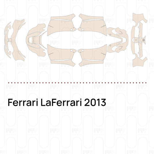 Voorgesneden PPF Ferrari LaFerrari 2013