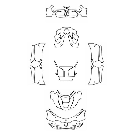 Pre-Cut PPF Ferrari LaFerrari 2015 - PPF-Kits