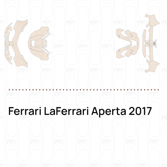 Voorgesneden PPF Ferrari LaFerrari Aperta 2017