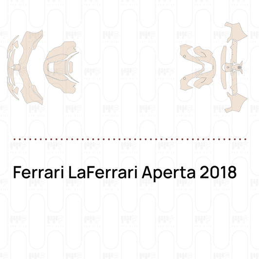 Voorgesneden PPF Ferrari LaFerrari Aperta 2018