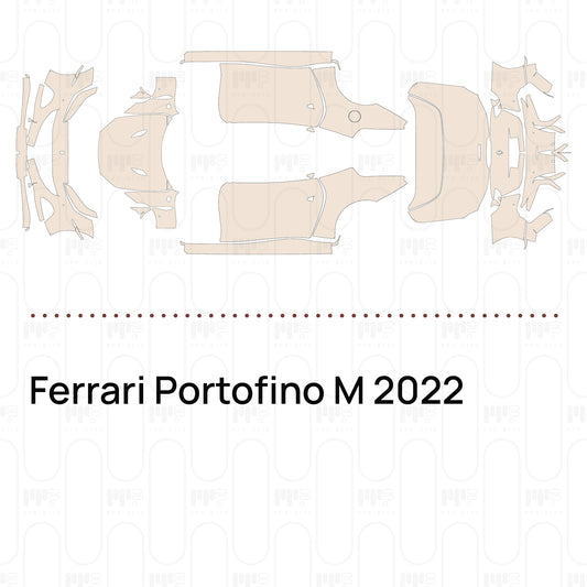 Voorgesneden PPF Ferrari Portofino M 2022