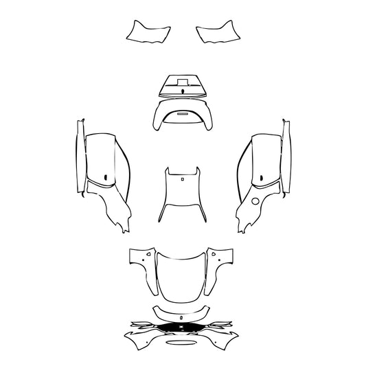 Pre-Cut PPF Ferrari Roma Coupe 2021 - PPF-Kits