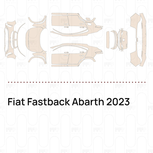 Voorgesneden PPF Fiat Fastback Abarth 2023