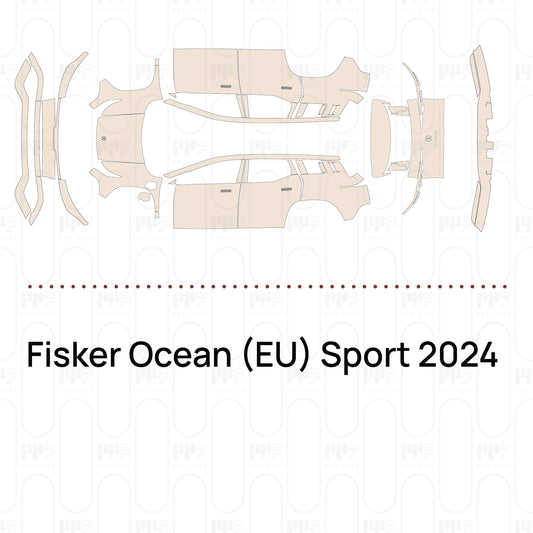 Fisker Ocean (EU) Sport 2024 – Voorgesneden PPF-lakbeschermingsfolie