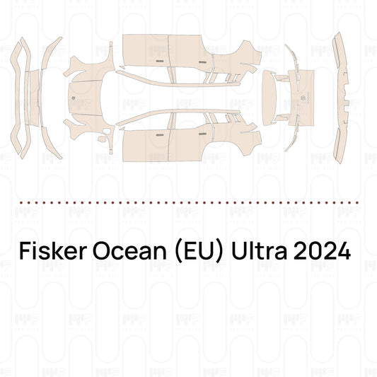 Fisker Ocean (EU) Ultra 2024 – Voorgesneden PPF-lakbeschermingsfolie