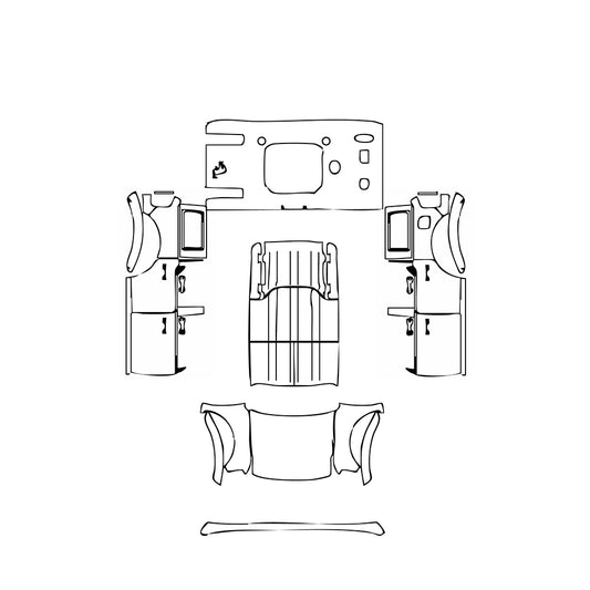 Pre-Cut PPF Ford Bronco 4 Door Base 2023 - PPF-Kits