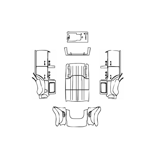 Pre-Cut PPF Ford Bronco 4 Door Raptor 2021 - PPF-Kits