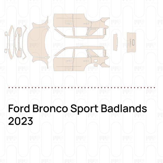 Voorgesneden PPF Ford Bronco Sport Badlands 2023