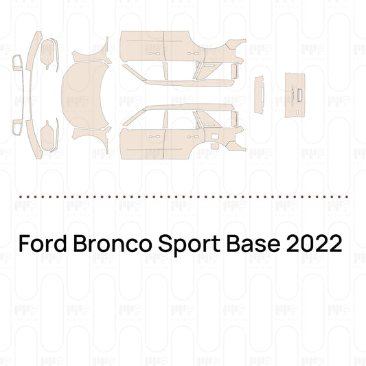 Voorgesneden PPF Ford Bronco Sport Base 2022