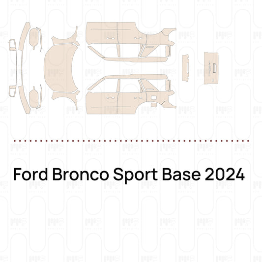 Voorgesneden PPF Ford Bronco Sport Base 2024
