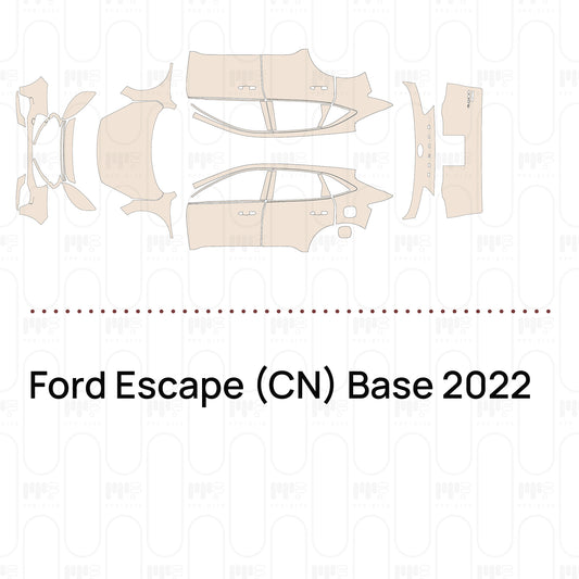 Voorgesneden PPF Ford Escape (CN) Base 2022