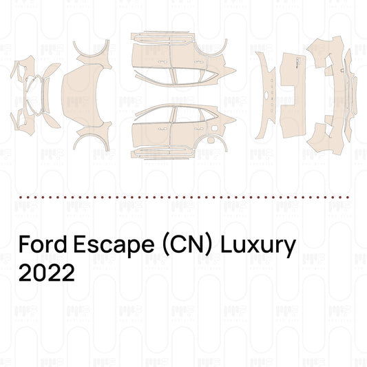 Voorgesneden PPF Ford Escape (CN) Luxury 2022