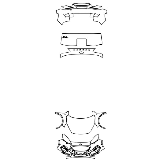 Pre-Cut PPF Ford Escape (CN) ST-Line 2021 - PPF-Kits