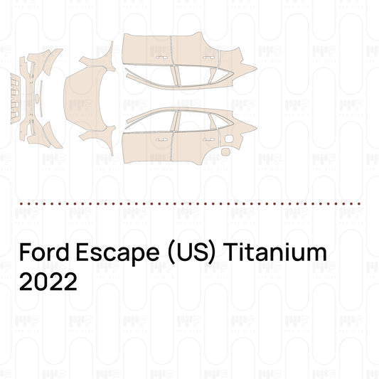 Voorgesneden PPF Ford Escape (US) Titanium 2022
