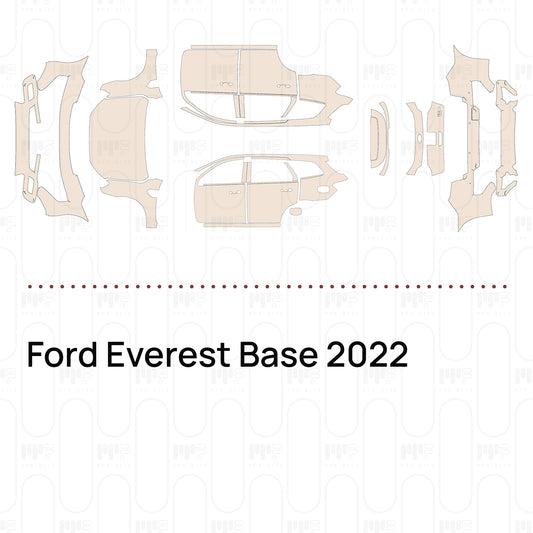 Voorgesneden PPF Ford Everest Base 2022