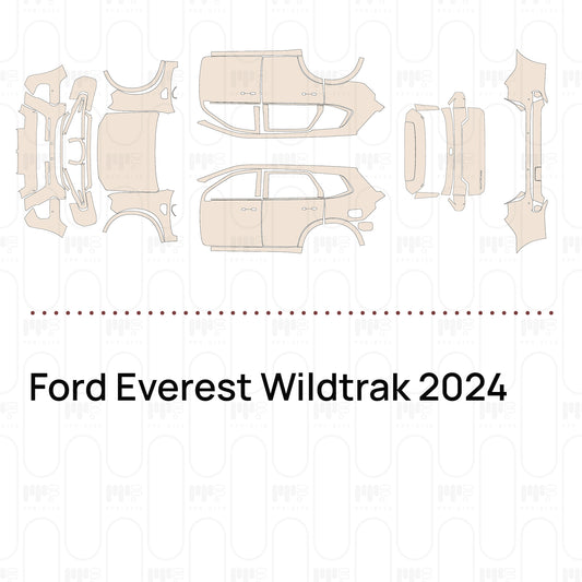 Voorgesneden PPF Ford Everest Wildtrak 2024
