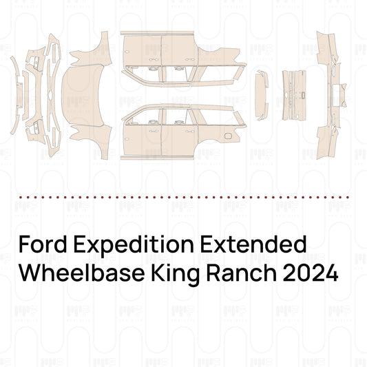Voorgesneden PPF Ford Expedition Extended Wheelbase King Ranch 2024