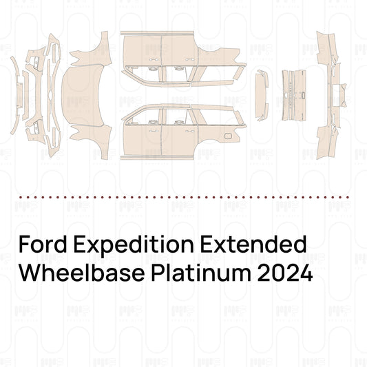 Voorgesneden PPF Ford Expedition Extended Wheelbase Platinum 2024