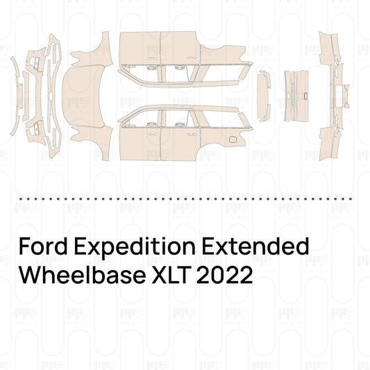 Voorgesneden PPF Ford Expedition Extended Wheelbase XLT 2022