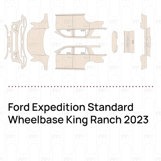 Voorgesneden PPF Ford Expedition Standard Wheelbase King Ranch 2023