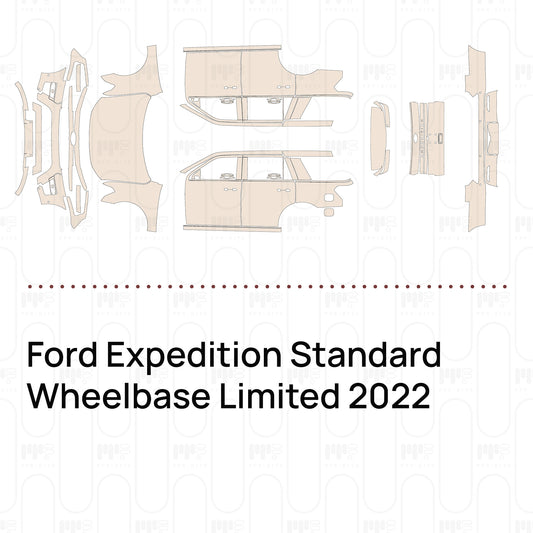 Voorgesneden PPF Ford Expedition Standard Wheelbase Limited 2022