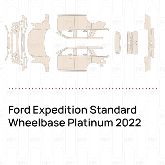 Voorgesneden PPF Ford Expedition Standard Wheelbase Platinum 2022
