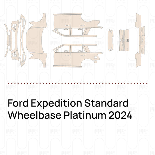 Voorgesneden PPF Ford Expedition Standard Wheelbase Platinum 2024