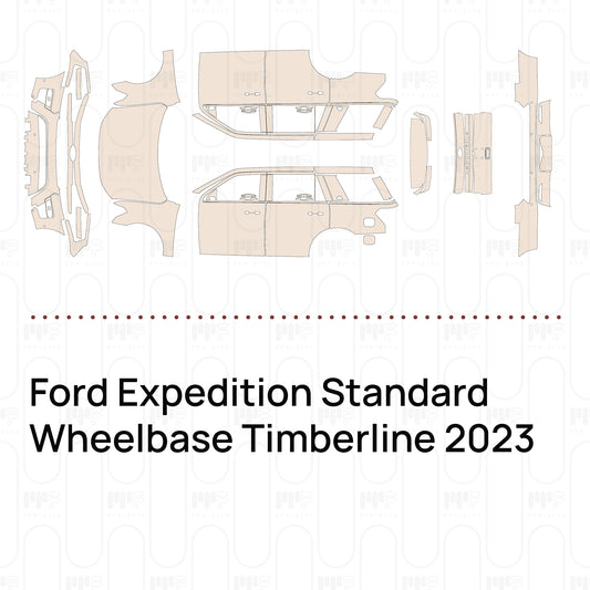 Voorgesneden PPF Ford Expedition Standard Wheelbase Timberline 2023