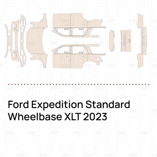 Voorgesneden PPF Ford Expedition Standard Wheelbase XLT 2023