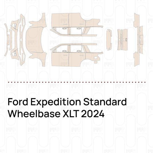 Voorgesneden PPF Ford Expedition Standard Wheelbase XLT 2024